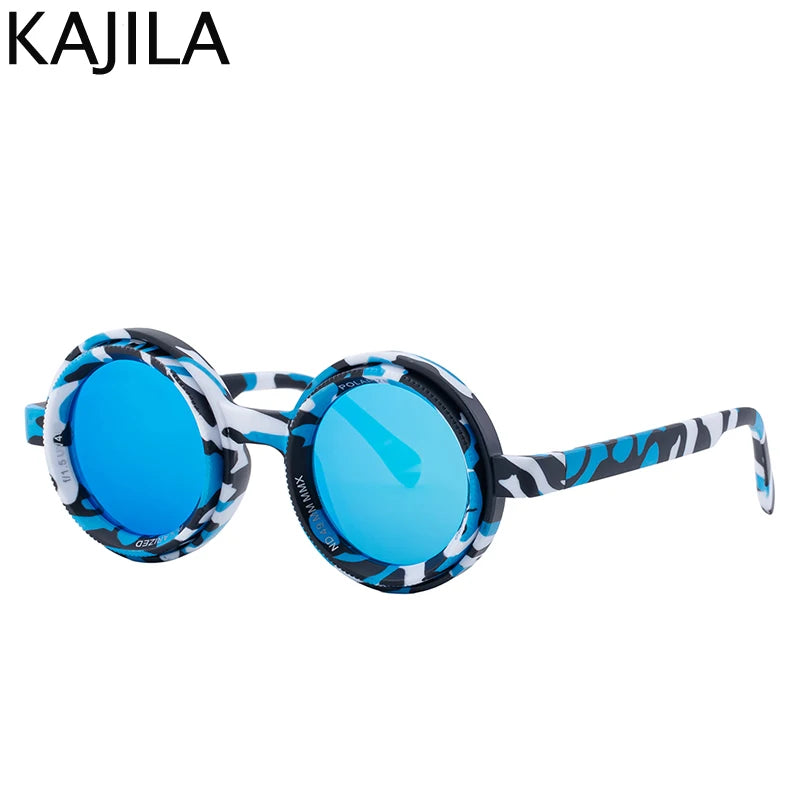 Shadeshift - Adjustable Dimming Polarized Sunglasses Small Frame Round Glasses