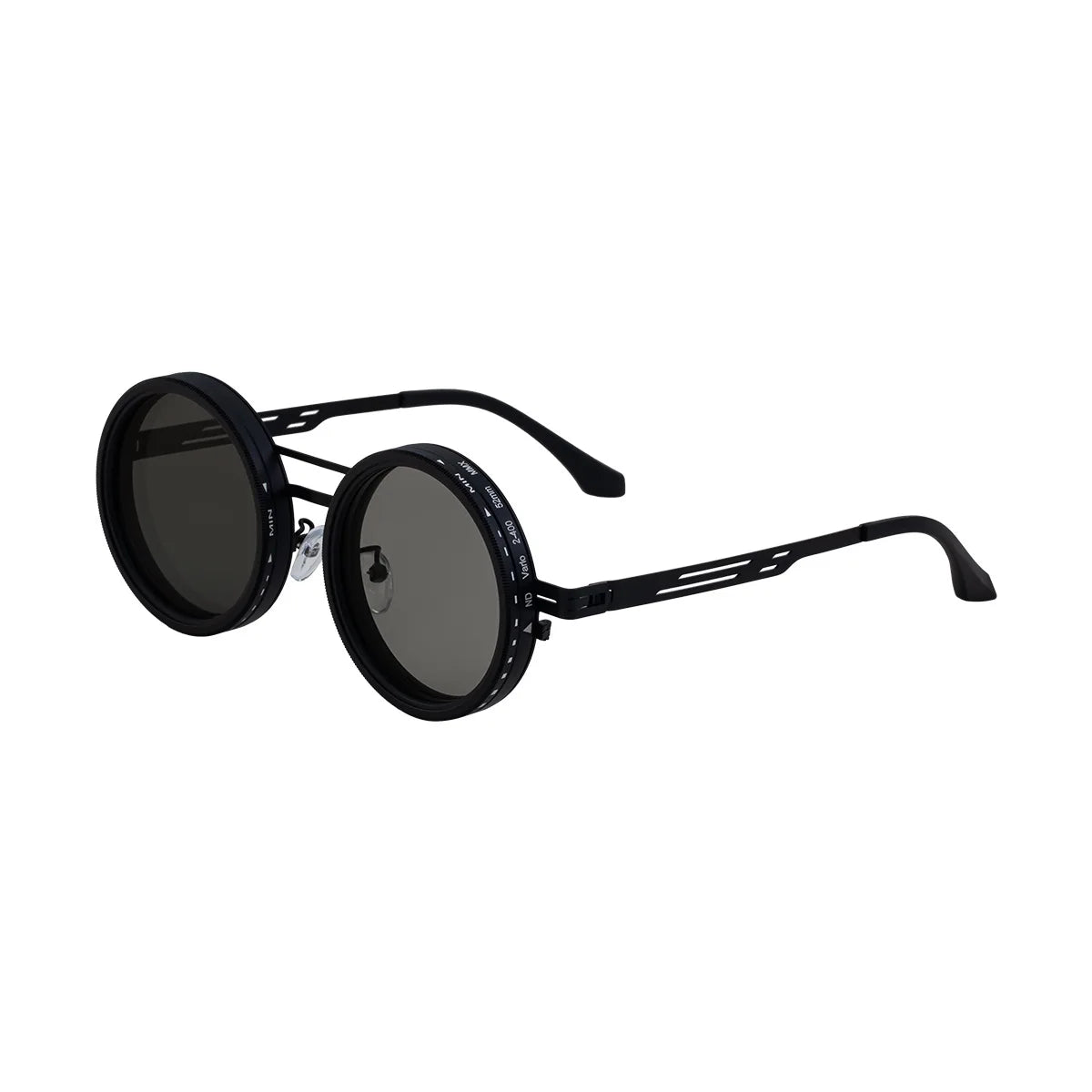 Shadeshift - Adjustable Dimming Polarized Round Sunglasses