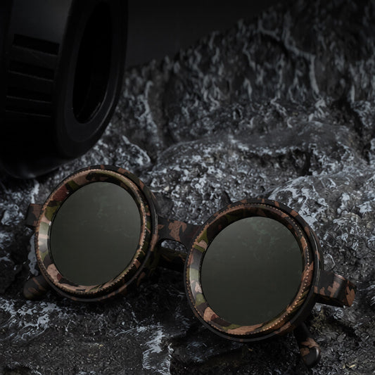 Shadeshift - Adjustable Dimming Polarized Sunglasses Small Frame Round Glasses