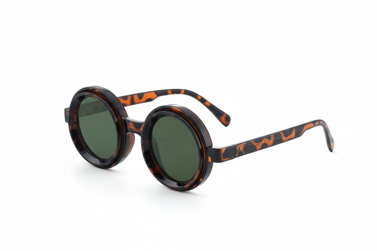 Shadeshift - Adjustable Dimming Polarized Round Sunglasses