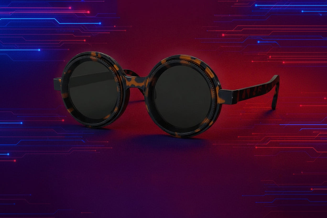 Shadeshift - Adjustable Dimming Polarized Round Sunglasses