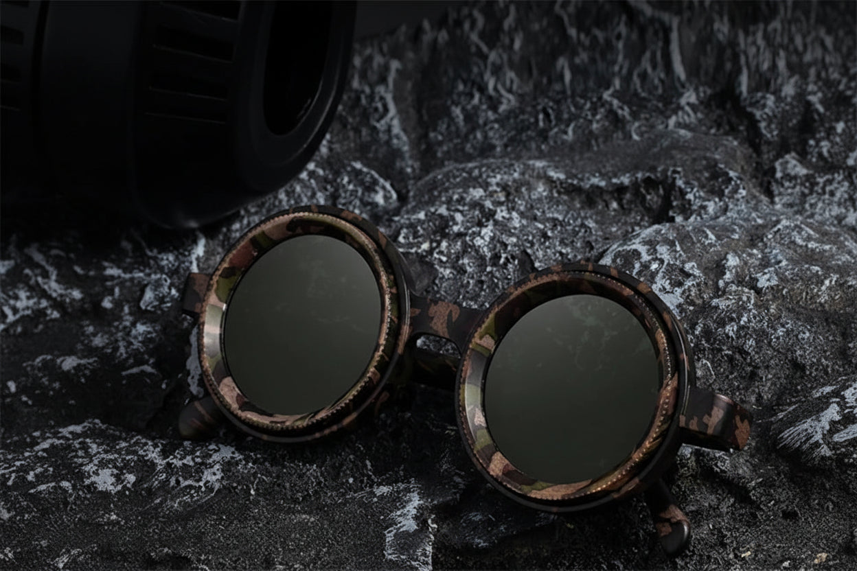 Shadeshift - Adjustable Dimming Polarized Round Sunglasses