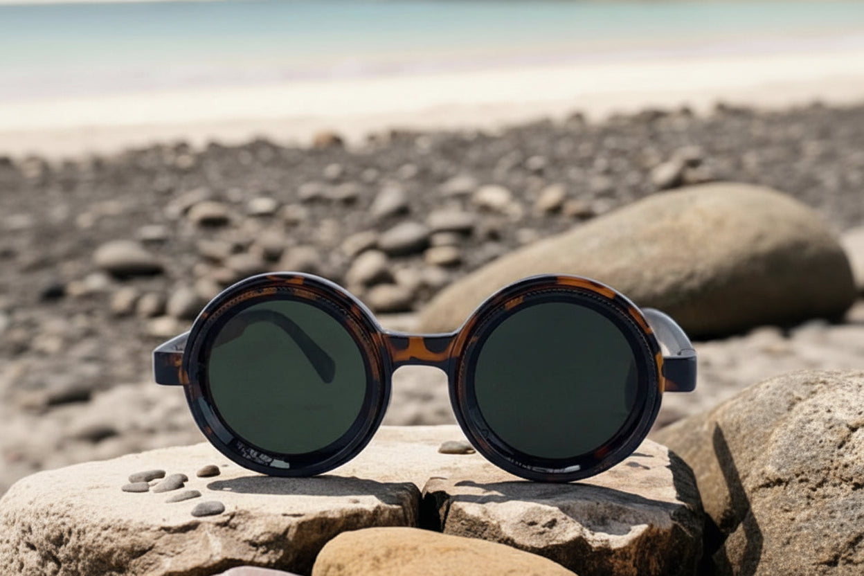 Shadeshift - Adjustable Dimming Polarized Round Sunglasses