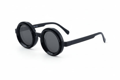 Shadeshift - Adjustable Dimming Polarized Round Sunglasses
